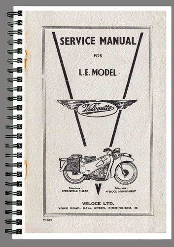 Velocette workshop manual - velocette,