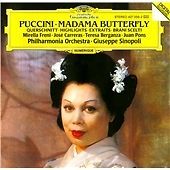 Giacomo Puccini : MADAMA BUTTERFLY HIGHLIGHTS - Giacomo Puccini CD (1989)