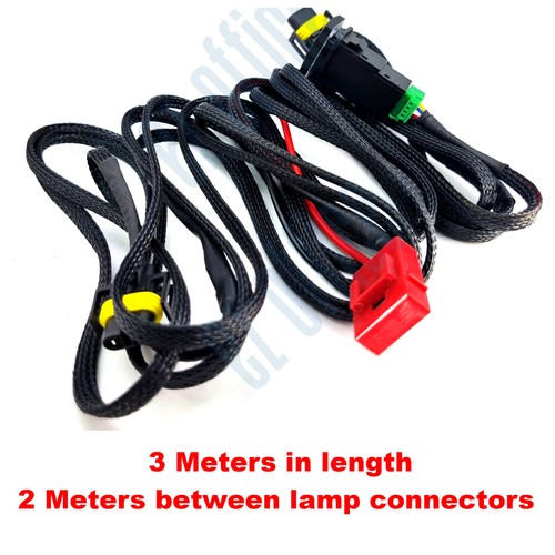 Fog light wire wiring harness - light,