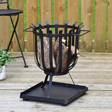 Fire Pit Log Burner Garden