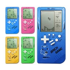 LCD Game Electronic Vintage Classic TETRIS Brick Handheld Arcade Pocket Toy