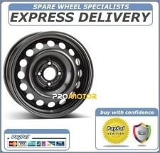 15" FULL SIZE STEEL SPARE WHEEL RIM FITS HONDA JAZZ (2008-PRESENT DAY) 