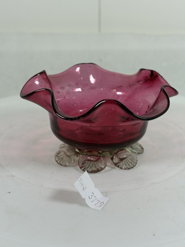 Antique victorian cranberry - antique,