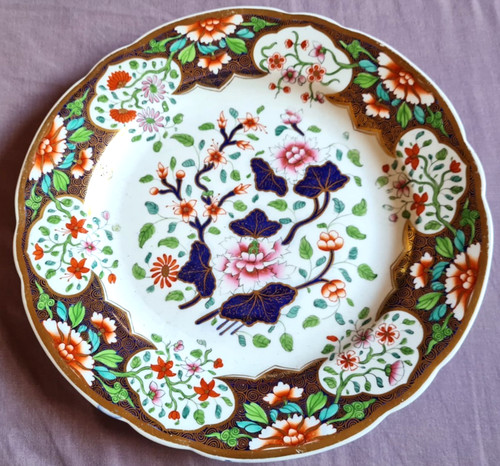 Antique spode plate - spode,