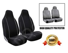 Car Seat Covers Front Black