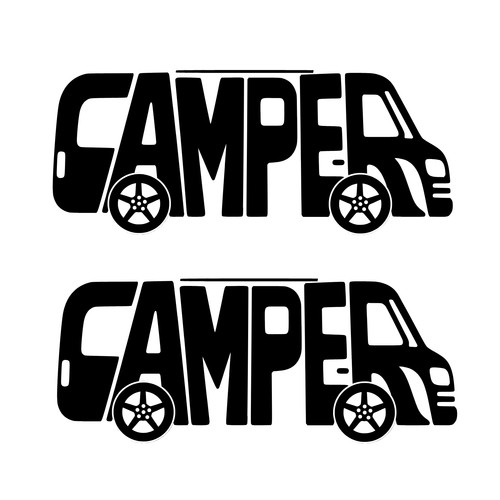 Camper van stickers - camper,