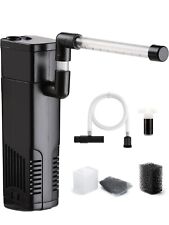 Internal aquarium fish tank submersible filter SMALL NANO TANKS upto 50L 200LPH