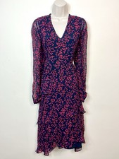 L.K.Bennett Silk Tiered Dress