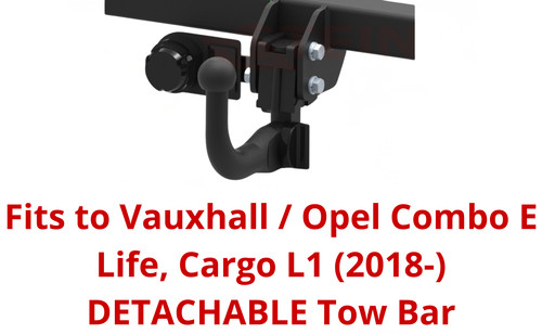Detachable tow bar for - detachable,