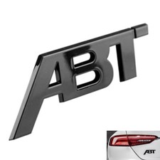 8,2 cm ABT Badge Gloss Black