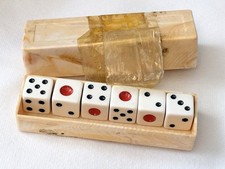 Vintage TENYO Japan Magic Flash Dice With Original Storage Case