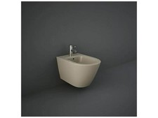Wall bidet RAK ceramics feeling, without special glaze, ceramic, cappuccino - A
