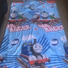Thomas The Tank Engine Rail Racers Single Duvet Cover And Pillowcase 