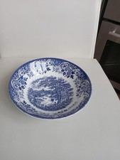 Vintage Ironstone Broadhurst The English Scene Serving Bowl.