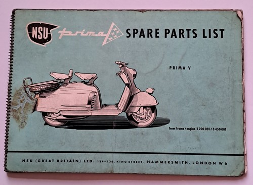 Vintage nsu prima - vintage, scooter