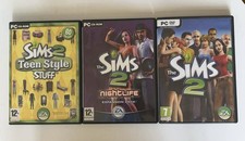 PC CD - ROM: The Sims 2 + 2 Expansion Packs. Excellent Condition.