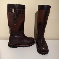 Harkila Sporting Estate II GTX 17” Leather Boots Vibram Sole Gore-Tex EU39 UK5