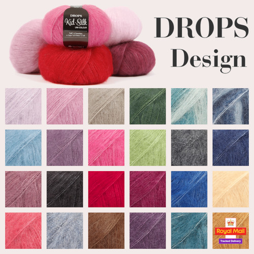 Drops kid silk 25g knitting - kid-silk,