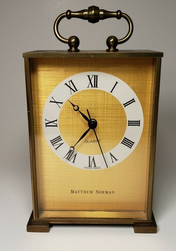 Matthew norman brass carriage - brass,