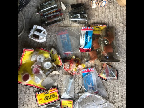 Vintage bike parts job - parts,
