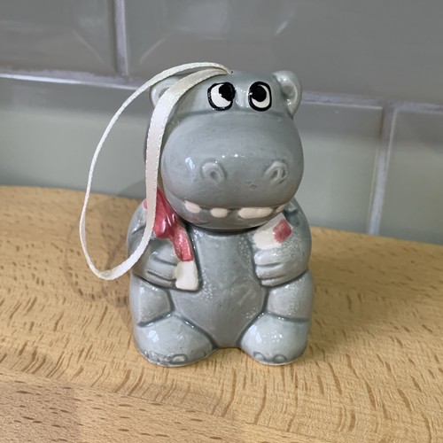 Hippopotamus vintage hanging - hippopotamus,