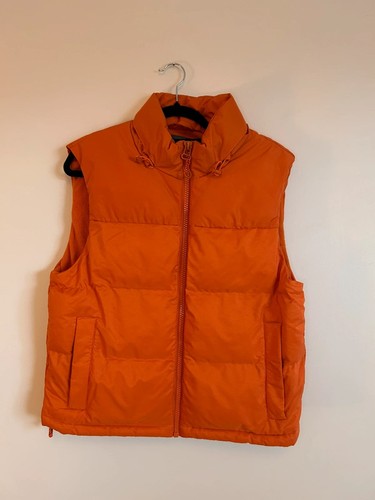 Orange padded gilet - , fleece