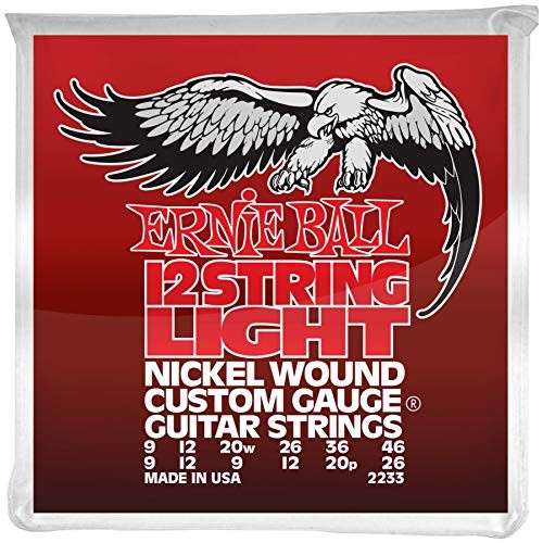 Ernie ball light string - ball, 12-string