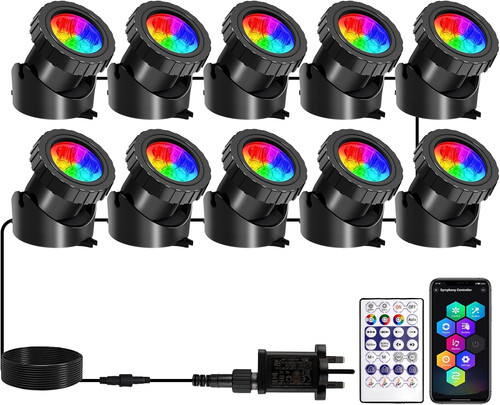 Pond lights mains powered - lights, with