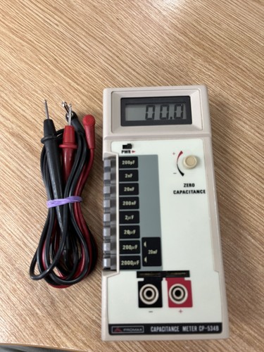 Capacitance meter promax - capacitance,