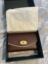 Brand New In Box Rare Mulberry Darley Wallet Oxblood RRP £395