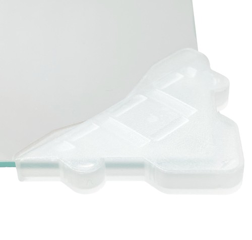 Glass corner protectors 4mm - glass,