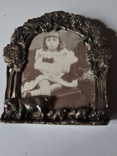 Vintage silver scenes small - vintage,