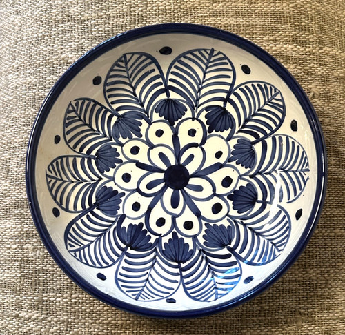 Spanish pottery bowl - pottery,
