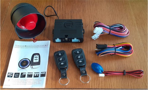 Car alarm remote engine - car, start