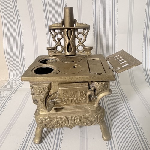 Elsie stove replica brass - stove,