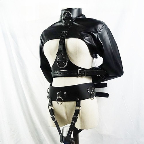 Leather clubwear straight - pu,