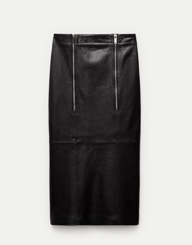 Collection leather skirt - zw,