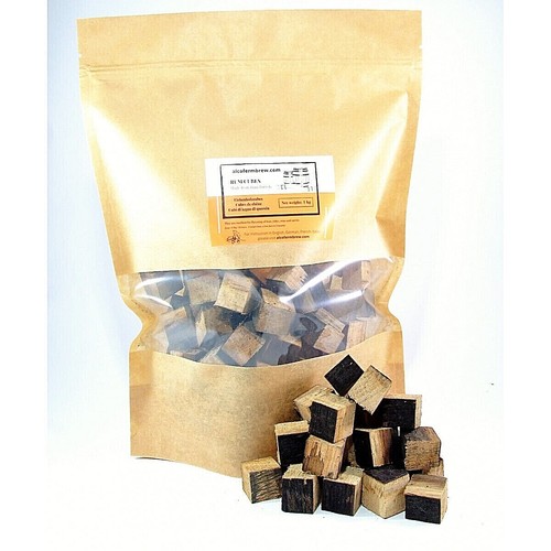 Oak cubes from - from, barrels