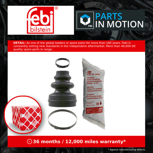 Joint boot fits - fits, c4