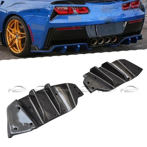 Carbon fiber rear bumpers - rear,