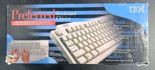 Ibm white preferred - white, keyboard