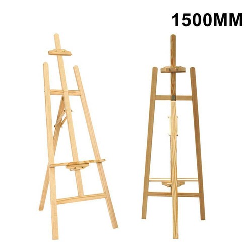 Wooden artist art - art, tripod