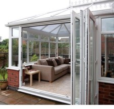 Bi fold Doors / Made to Measure / White / uPVC / Brand New