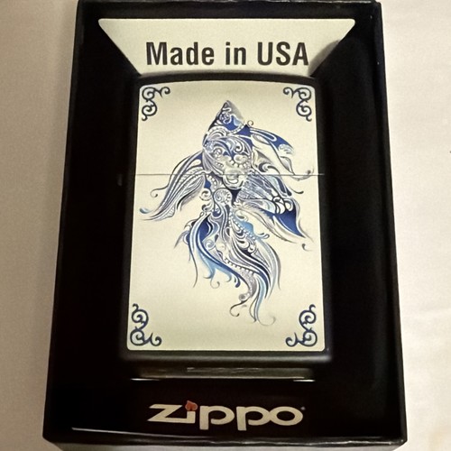 Zippo abstract fish limited - abstract,