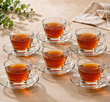 Tea Cups and Saucers Set