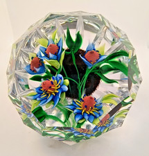 Caithness Glass Whitefriars Paperweight Floral - Sundrenched Glory Ltd Ed 6/25