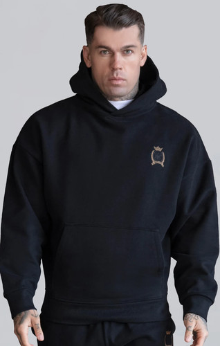 Siksilk mens black - black, pullover