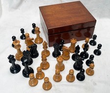 Antique Vintage Staunton Chess