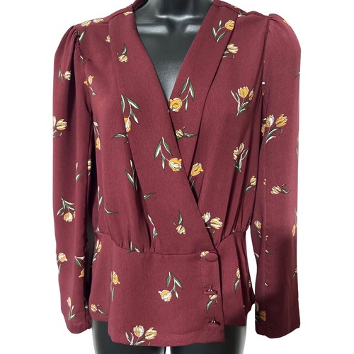 Elodie floral tulip blouse - elodie, xs