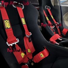 RED OMP 4 Point 3" Racing Seat